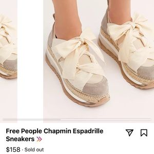 Free People Espadrille sneakers